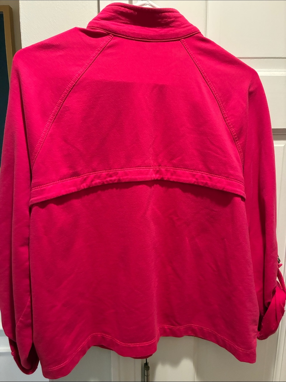 Ruby Rd. Hot Pink Bomber Jacket - Picture 7 of 10